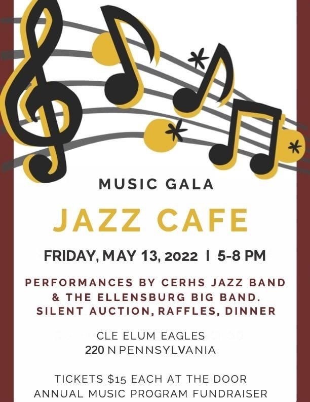 May 13, 2022 5-8pm Cle Elum Eagles $15 at the door.