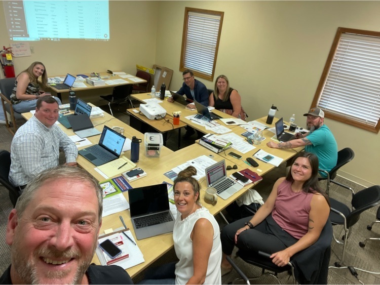 CERSD Administrative team amping up for an amazing school year