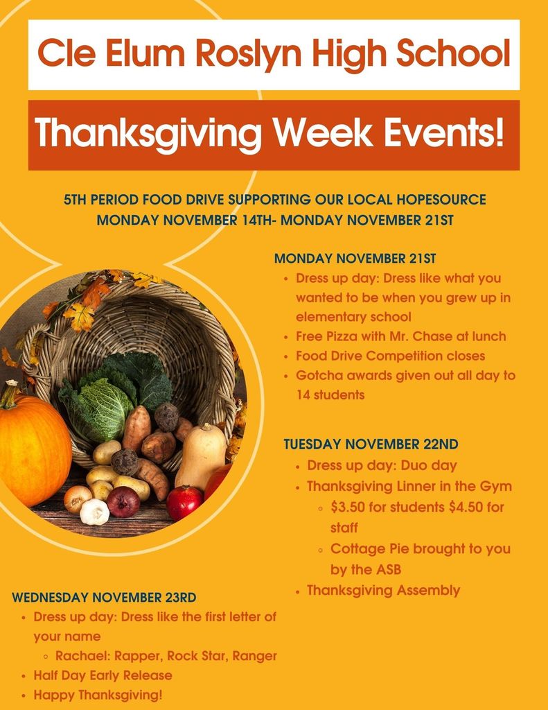 Thanksgiving Events 