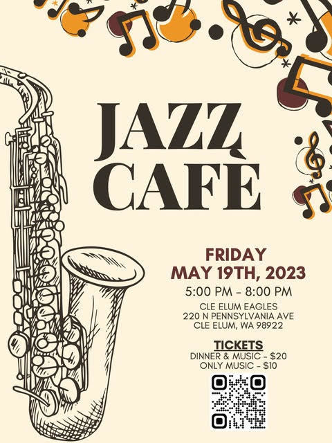 Jazz Cafe - Friday May 19 from 5:00 - 8:00 p.m.